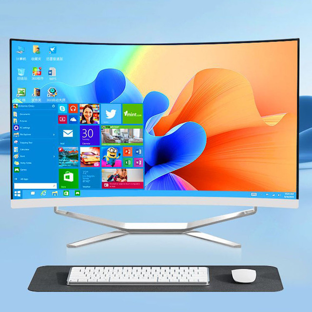 All-in-one PC I3 I5 I7 I9 Desktop Computer Office 27inch Desktop Computer for Home and Office Editing