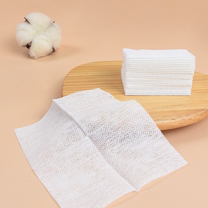 Trang điểm Remover <span class=keywords><strong>Pads</strong></span> đàn hồi ướt <span class=keywords><strong>Cotton</strong></span> Pad DIY mặt nạ mặt mắt vuông bông Puff gouble bên tiết kiệm nước mềm Bông miếng - Product Image 3