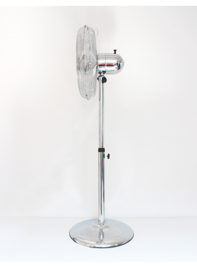 16 Inch 18 Inch Metal Retro Floor Fan Copper Color Metal Body Strong Wind Stand Floor Fan Hot Sell Room Europe Market Floor Fan