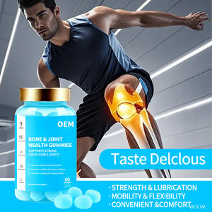 กลูโคซามีน คอนดรอยติน วิตามินบำรุงข้อต่อแบบกัมมี่ ขายส่งจำนวนมาก บรรเทาอาการข้อต่อตึง OEM ODM - Product Image 1