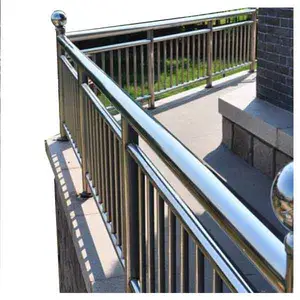 Good Quality handrail Ball Joint Type Stanchion Post Railing For Building Steel Structures