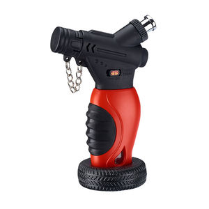 Hot Design Vente Mini Vente en Gros Logos Personnalisés Rechargeables BBQ Jet Torche Briquet avec Couvercle Sûr Écologique Coupe-Vent Cadeaux - Product Image 6