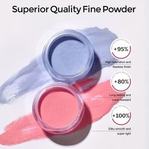 Poudre acrylique cristalline 4 couleurs avec kit d'outils de brosse à cristaux pour extension d'ongles en acrylique, sculpture d'ongles 3D, manucure DIY en salon - Product Image 3