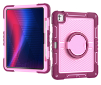 Kız Öğrenciler İçin Hediyelik, Çocuklara Dayanıklı Sağlam Tablet Kılıfı, Çok Açılı Görüntüleme, Toptan Satış, iPad Pro 13 İnç iOS M4/M5