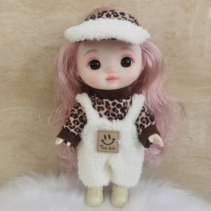 Yuglow Nueva <span class=keywords><strong>Muñeca</strong></span> Linda de 8 Pulgadas (22 cm), <span class=keywords><strong>Muñeca</strong></span> de Vinilo Suave con Cabeza <span class=keywords><strong>Grande</strong></span>, <span class=keywords><strong>Muñeca</strong></span> de Moda para Vestir, Juguete para Niñas - Product Image 2