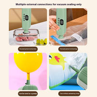 Machine à sceller sous vide multifonctionnelle portable pour la maison Nouvelle machine à sceller rechargeable Fresh-Keeper USB sans fil pour les sacs alimentaires en plastique