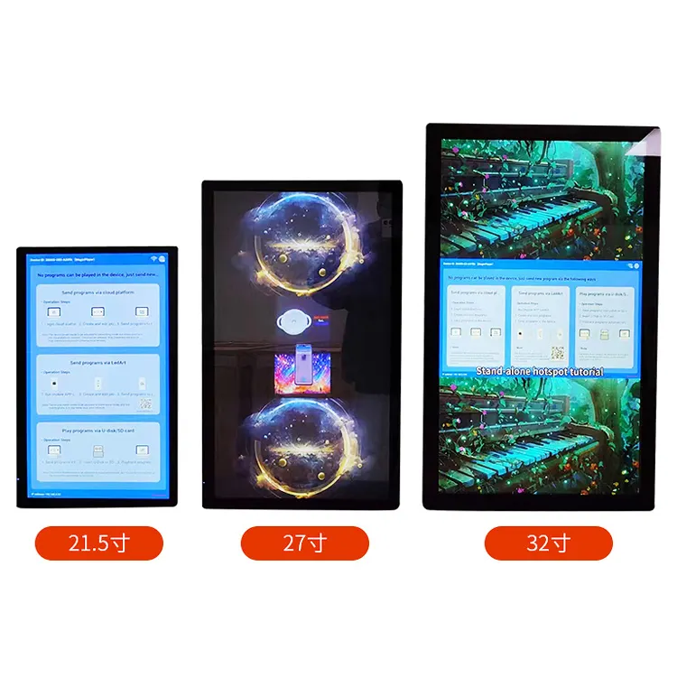 Iklan portabel dan promosi menggunakan papan iklan layar LCD resolusi tinggi Video ransel papan iklan