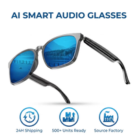 Lunettes Intelligentes 4K avec Caméra, Traduction IA, Anti-UV, Anti-Lumière Bleue, Commande Vocale Sans Fil, Étanche
