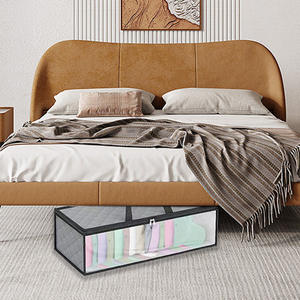 Boîte de rangement et sac pliable pour vêtements et chapeaux, solution de rangement optimisant l'espace - Product Image 3