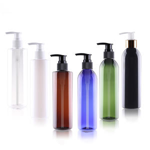 Bouteilles en plastique PET avec impression de logo personnalisée, 200 ml, 250 ml, 500 ml, flacon pompe pour lotion cosmétique, huile essentielle - Product Image 2