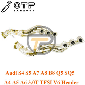 Выхлопная труба для Au di B8 B8.5 A4 S4/A5 S5/Q5 SQ5/A6 C7/A7 C7 <span class=keywords><strong>3</strong></span>,0 T TFSI V6 - Product Image 6