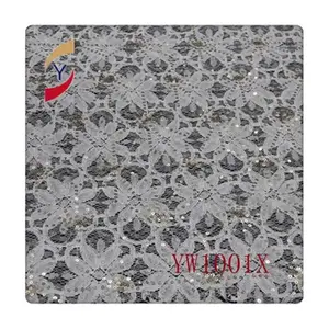 2018 100% Polyester Lace french Lace Fabric beaded Sequin for women bras dresses guipure lace dress fabric