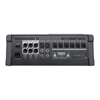Console de mixage professionnelle 10 canaux TFB-10 pour l'enregistrement audio avec 99 effets DSP, alimentation fantôme 48V, USB/BT