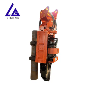 Marteau hydraulique vibro pour excavatrice, marteau de pieutage pour pieutage latéral - Product Image 3