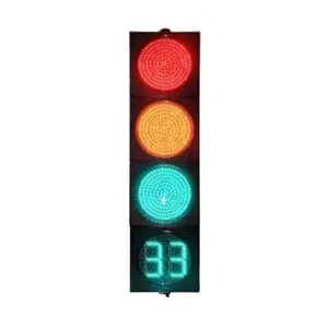 PBW 300mm 24vdc traffic safety high flux led philippine inteligentes traffic lights Led traffic signal light lamp wick module