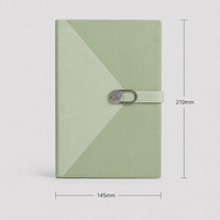 Coffret Cadeau Carnet et Stylo Géométriques Bleus pour Personnalisation de Marque d'Entreprise, Emballage Personnalisé et Approvisionnement en Gros