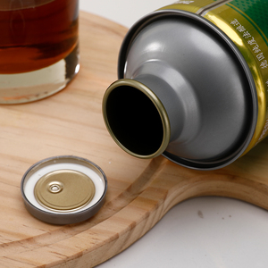 Barattolo di latta a forma di collo piccolo per confezioni di birra fresca barattolo di birra classico americano - Product Image 5