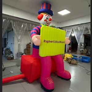 Modèle de personnage de dessin animé gonflable géant pour événements de divertissement publicitaires en plein air, clown de <span class=keywords><strong>cirque</strong></span> pour gonflable personnalisé - Product Image 3
