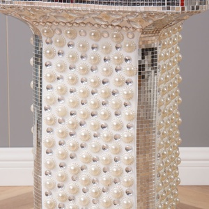 <span class=keywords><strong>Vase</strong></span> à fleurs en céramique, Stand pour plantes et fleurs, Base de support pour décoration de centre de table de mariage - Product Image 4