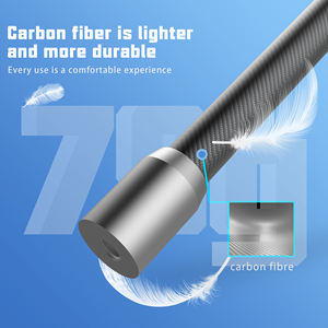 Perche à selfie en fibre de carbone avec filetage 1/4 pour caméra d'action Insta360 X5 X4 X3 GoPro Hero 13 12 DJI Osmo 360 - Product Image 5