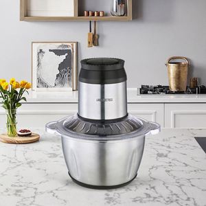 Factory Price Kitchen Food <b>Vegetable</b> 1.5L3L Meat <b>Chopper</b> Home Best Automatic Mini Stainless Steel Electric Meat Grinder for Sale - Product Image 3