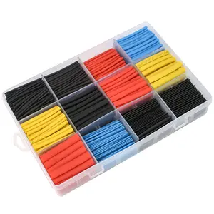 Colorful Insulation Sleeving Dual Wall Tubing Sleeve Wrap Wire Cable Kit Heat Shrink Tube