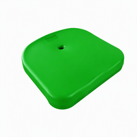 Siège de tribune sans dossier en PEHD moulé par soufflage ST St-220, résistant aux UV, chaise en plastique creux, capacité 20kg+, 410x470x330mm, pour stade