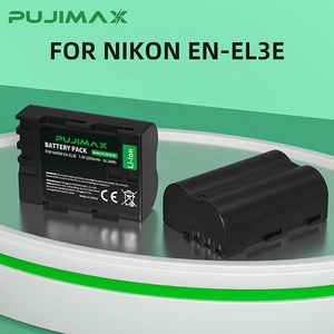 แบตเตอรี่ PUJIMAX แบบชาร์จได้ Li-ion 7.4V 2200mAh <span class=keywords><strong>EN</strong></span>-<span class=keywords><strong>EL3E</strong></span> สำหรับกล้อง <span class=keywords><strong>NIKON</strong></span> D50 D70 D70s D80 D90 D100 D200 D300 D300S D700 - Product Image 2