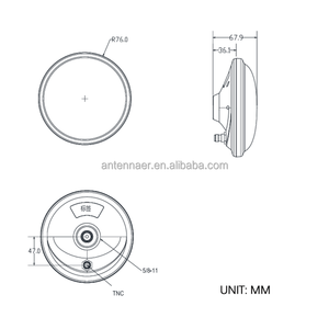 <span class=keywords><strong>Antena</strong></span> topográfica GNSS directa de fábrica y <span class=keywords><strong>Antena</strong></span> de navegación precisa RTK L1 L2 L5 GPS GLONASS Galileo Marine Compass <span class=keywords><strong>Antena</strong></span> - Product Image 5