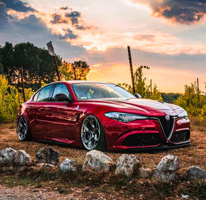 Rueda forjada de dos piezas 20 <span class=keywords><strong>21</strong></span> 5x100 llanta de rueda de fibra de carbono blanca para Alfa Romeo C8 4c Giulia Stelvio para Zeekr 001 <span class=keywords><strong>Cx5</strong></span> Honda Cr-V - Product Image 6