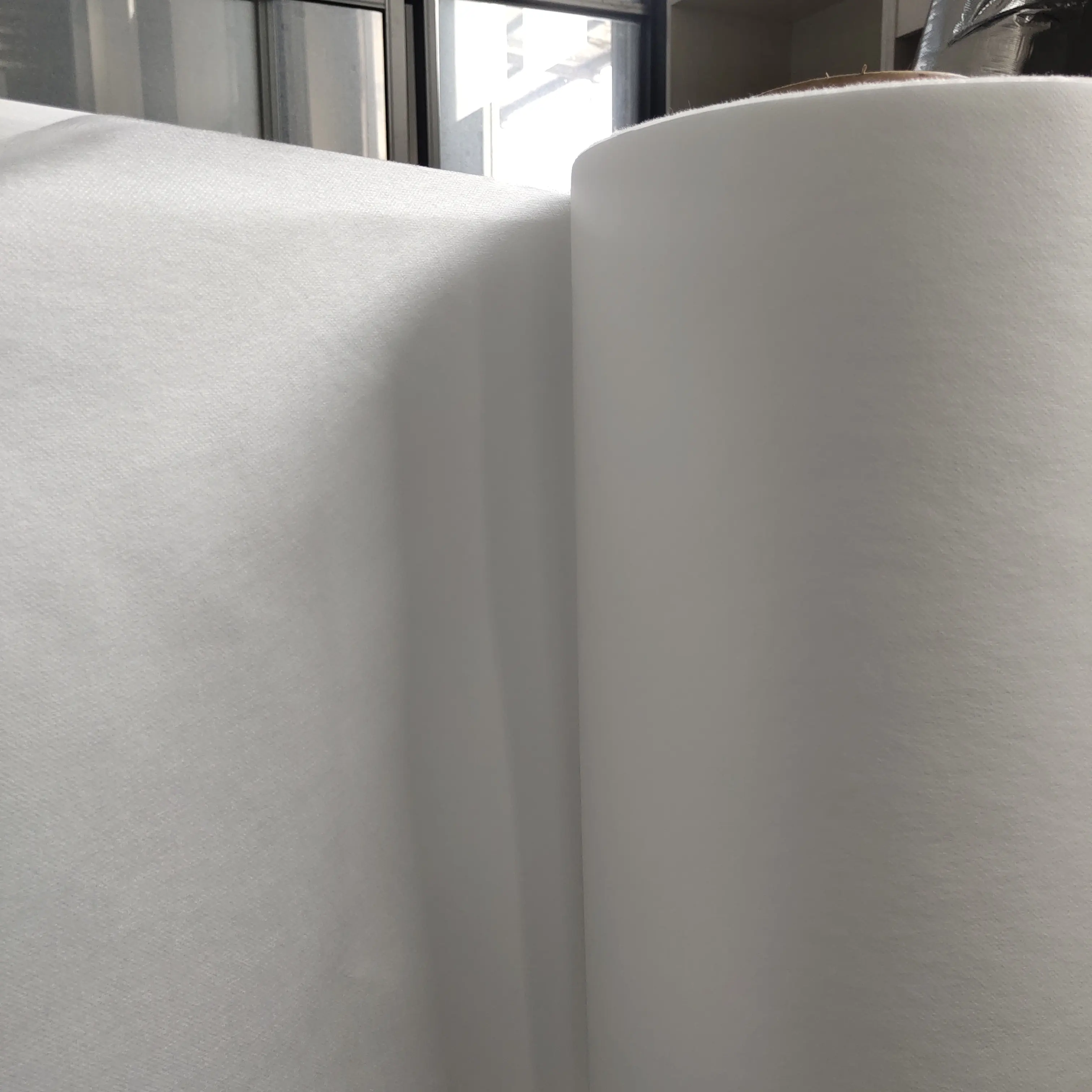 Spunbond Nonwoven Fabric 80gsm White And Black Color/pp Spunbond Nonwoven Fabric/Disposable Nonwoven PP+PE Waterproof Membrane
