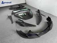 Kit de carrosserie en fibre de carbone de style V de haute qualité et léger, adapté à la McLaren 720S, modifié et amélioré