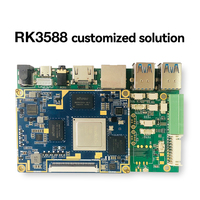 Motherboard kontrol industri Rockchip RK3568XBplus Android Linux dengan UART RS232 TTL RS485 CAN Ethernet