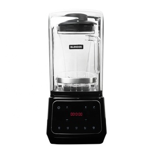 Licuadora Comercial de Nuevo Estilo con Cubierta Insonorizante para Triturar Hielo y Alimentos, Licuadora para Restaurantes y Hoteles con Cubierta Insonorizante - Product Image 2