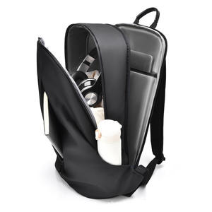 Sac à dos imperméable pour homme de 17 pouces, fermeture éclair, étudiants, voyageurs, motards, cyclistes, sacs à casque, sac à dos - Product Image 3