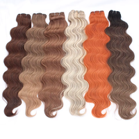 Oferta Especial: Extensiones de Cabello Sintético de Fibra de Alta Temperatura de 30 Pulgadas y 200g, Sin Enredos, para Trenzas y Ondas Corporales