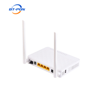Modem routeur BT-PON GPON EPON X-PON ONU BT-601EB 4 ports 1GE+3FE+1Voice+1Wi-Fi FTTH Blanc Alimentation 12V 1.5A