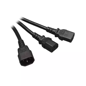 Top qualité 16 18 10A 250V IEC <span class=keywords><strong>C14</strong></span> mâle à 2 x <span class=keywords><strong>C13</strong></span> femelle <span class=keywords><strong>c19</strong></span> à c20 Y séparateur en forme de cordon câble rallonge cordon d'alimentation avec prise - Product Image 2