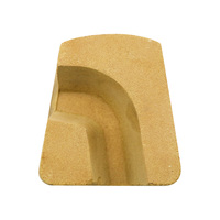 Bloc abrasif composite en résine Horseshoe Frankfurt, outil de meulage et de polissage pour marbre et pierre technique, OEM disponible