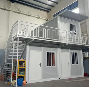 Casa contenedor prefabricada de 10 pies, 20 pies, 30 pies, casa pequeña modular, diseño personalizado, cabina de protección de oficina integrada, <span class=keywords><strong>Chalet</strong></span> - Product Image 5