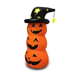 Alat Peraga Tata Letak Adegan PVC Lentera Penggunaan Pesta Halloween Tumbler Labu Manusia Tiup Mainan Boneka Labu Halloween