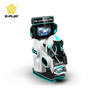 Équipement de simulateur VR grand format pour extérieur et intérieur, siège à plateforme rotative <span class=keywords><strong>VR360</strong></span>, utilisation commerciale, fibre de verre, somatosensoriel - Product Image 1