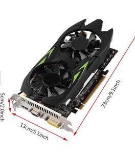 Nouvelle <span class=keywords><strong>carte</strong></span> <span class=keywords><strong>graphique</strong></span> de bureau GTX 550Ti 2 Go GDDR5 PCI-E <span class=keywords><strong>DirectX</strong></span> <span class=keywords><strong>12</strong></span> <span class=keywords><strong>avec</strong></span> sorties VGA/DVI et refroidissement par ventilateur - Product Image 1