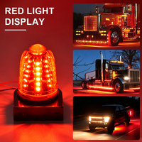 Lampe de signalisation LED extérieure pour camion lourd et remorque, étanche IP68, coque en PC, feux de gabarit de toit, conforme aux normes DOT SAE