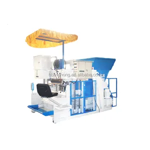 Egg laying mobile concrete brick laying machines moving block machine Moving Concrete Cement Hollow Pot Block