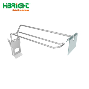 Heavy Duty Metal Display <b>Shelf</b> Hooks <b>Chrome</b> Finished Slatwall/Pegboard Hooks for Retail Store Merchandising - Product Image 6