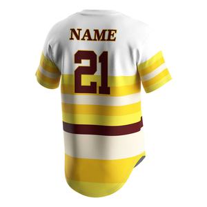 Camiseta de Béisbol de Alta Calidad, Diseño ODM/OEM, Estilo Urbano, Color Naranja, Uniforme de Béisbol, Fabricada en China, para Hombre - Product Image 4