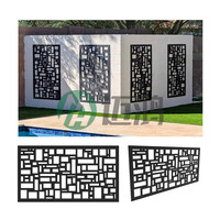 Prix d'usine, conception personnalisée OEM, clôture en métal découpée au laser décorative résidentielle, panneaux de clôture de jardin, panneaux muraux durables