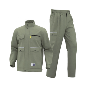 Ropa de Trabajo Antiestática, Chaqueta de Trabajo Resistente al Desgaste y a la Suciedad para Hombre, Abrigo de Taller de Fábrica, Personalización de Ropa de Trabajo - Product Image 1