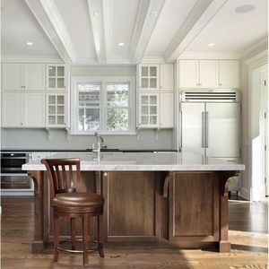 Tủ Gỗ Hiện Đại Với Bồn Rửa Và Đơn Vị <span class=keywords><strong>Countertop</strong></span> Thiết Kế Sang Trọng Châu Âu Trắng Tủ Bếp - Product Image 6